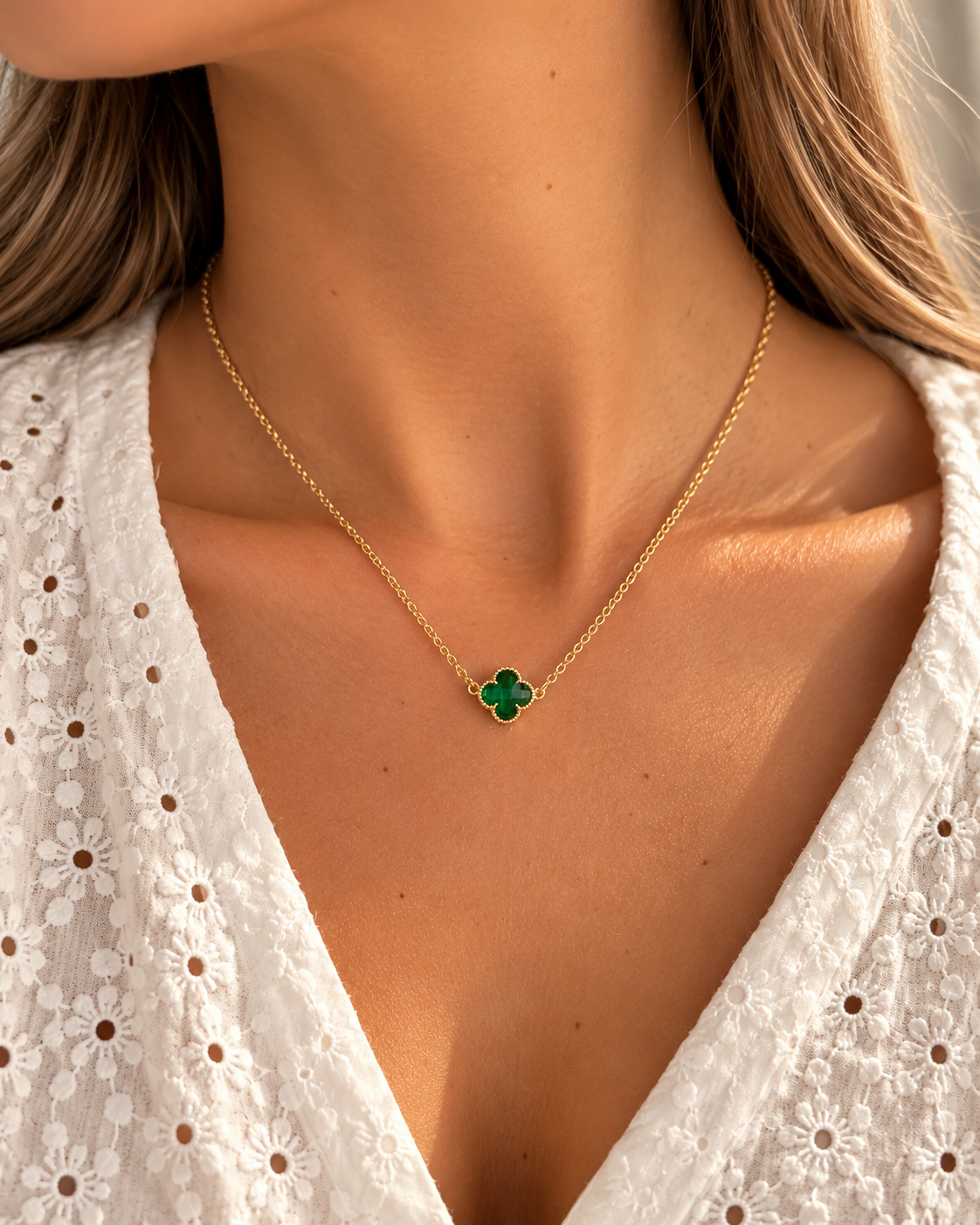 Collar Olivia Green