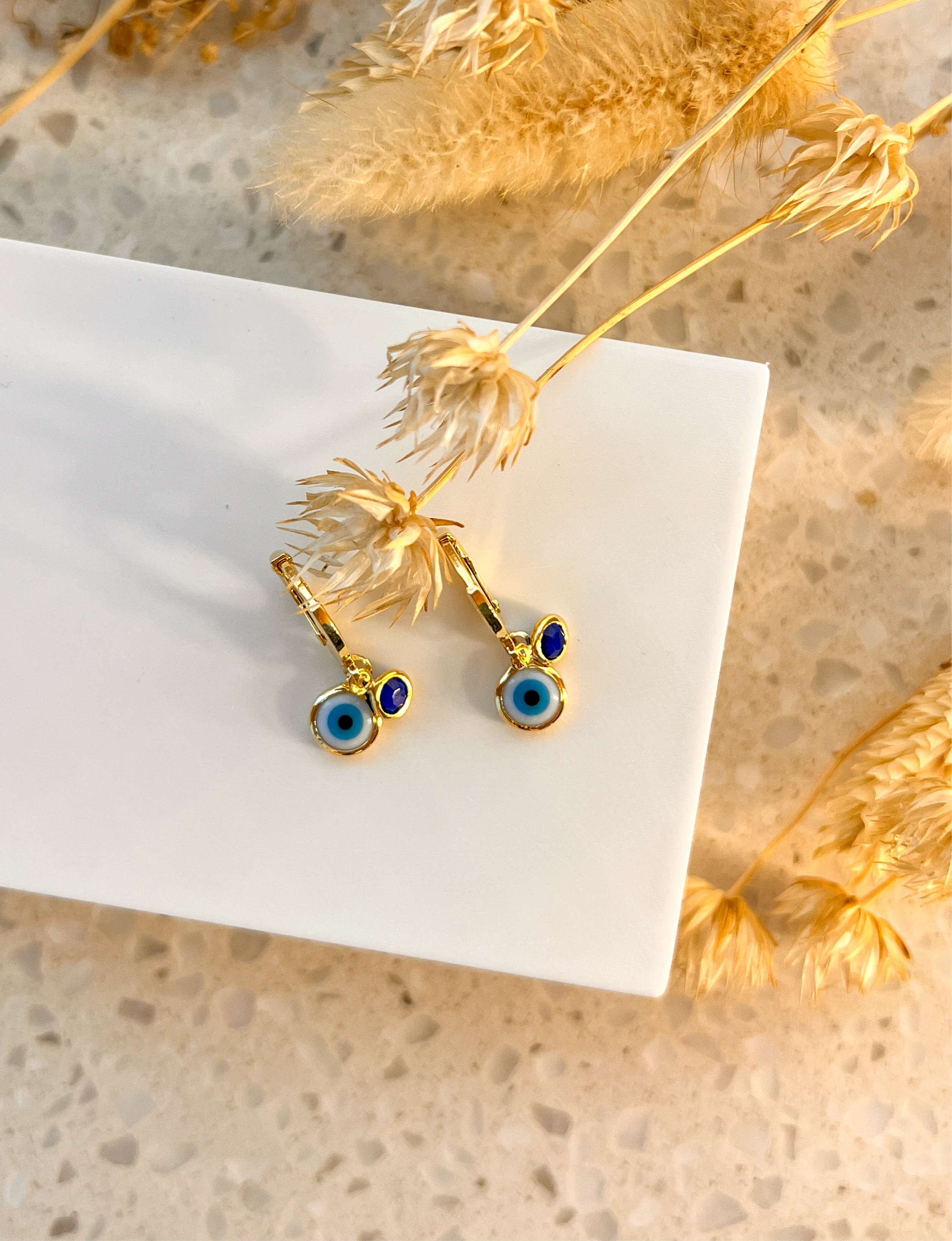 Argolla Ojo Turco Celeste