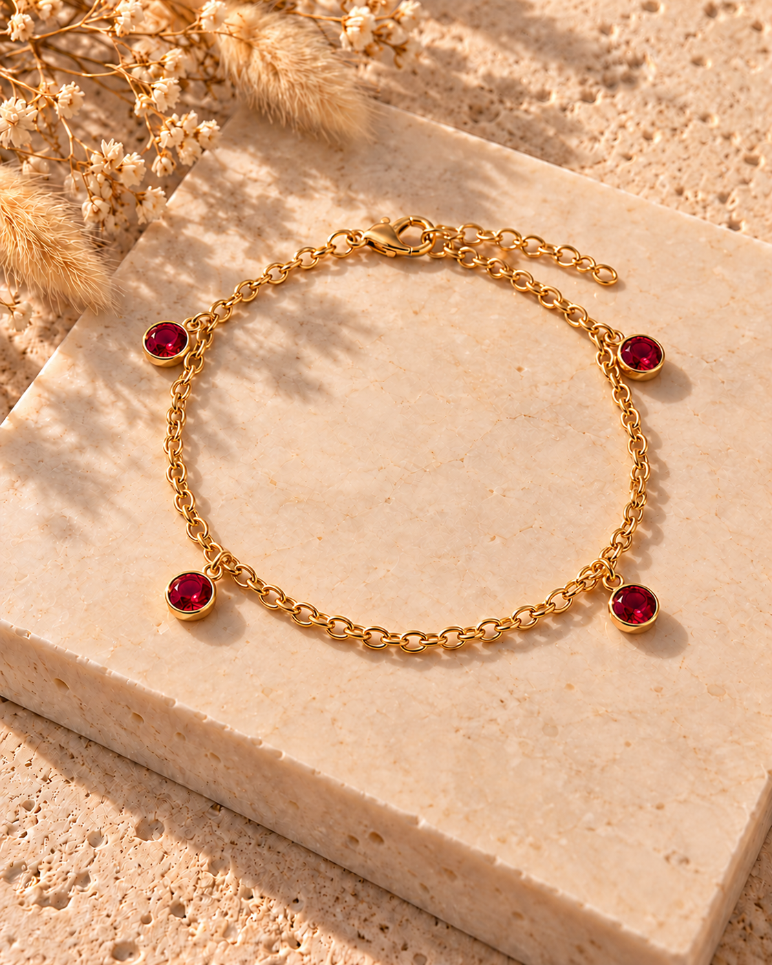 Pulsera Rubí