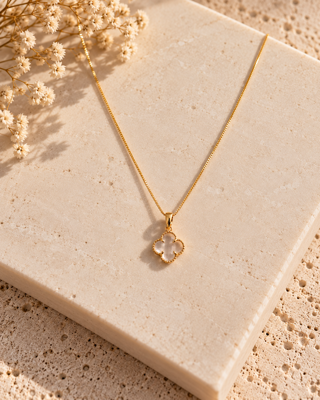 Collar Olivia con Dije Cristal