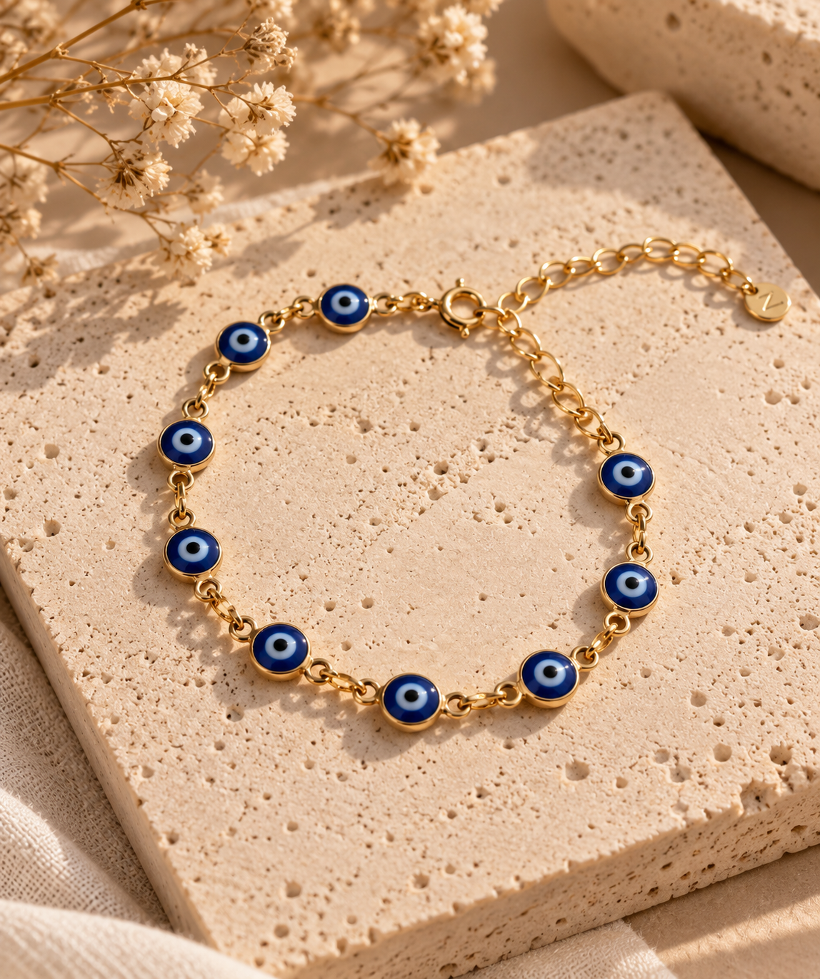 Pulsera Ojo Turco Azul