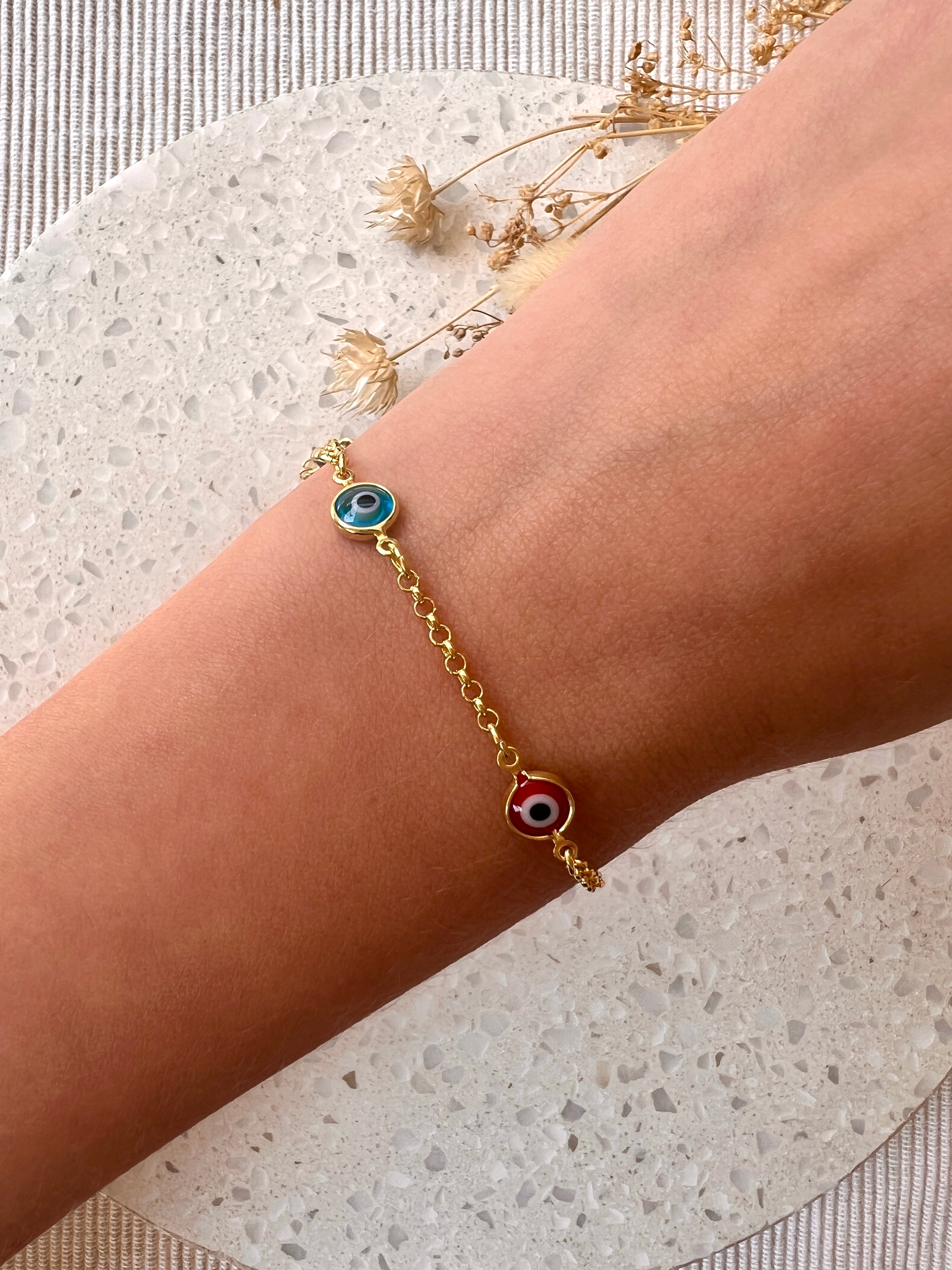 Pulsera Ojo Turco Rainbow