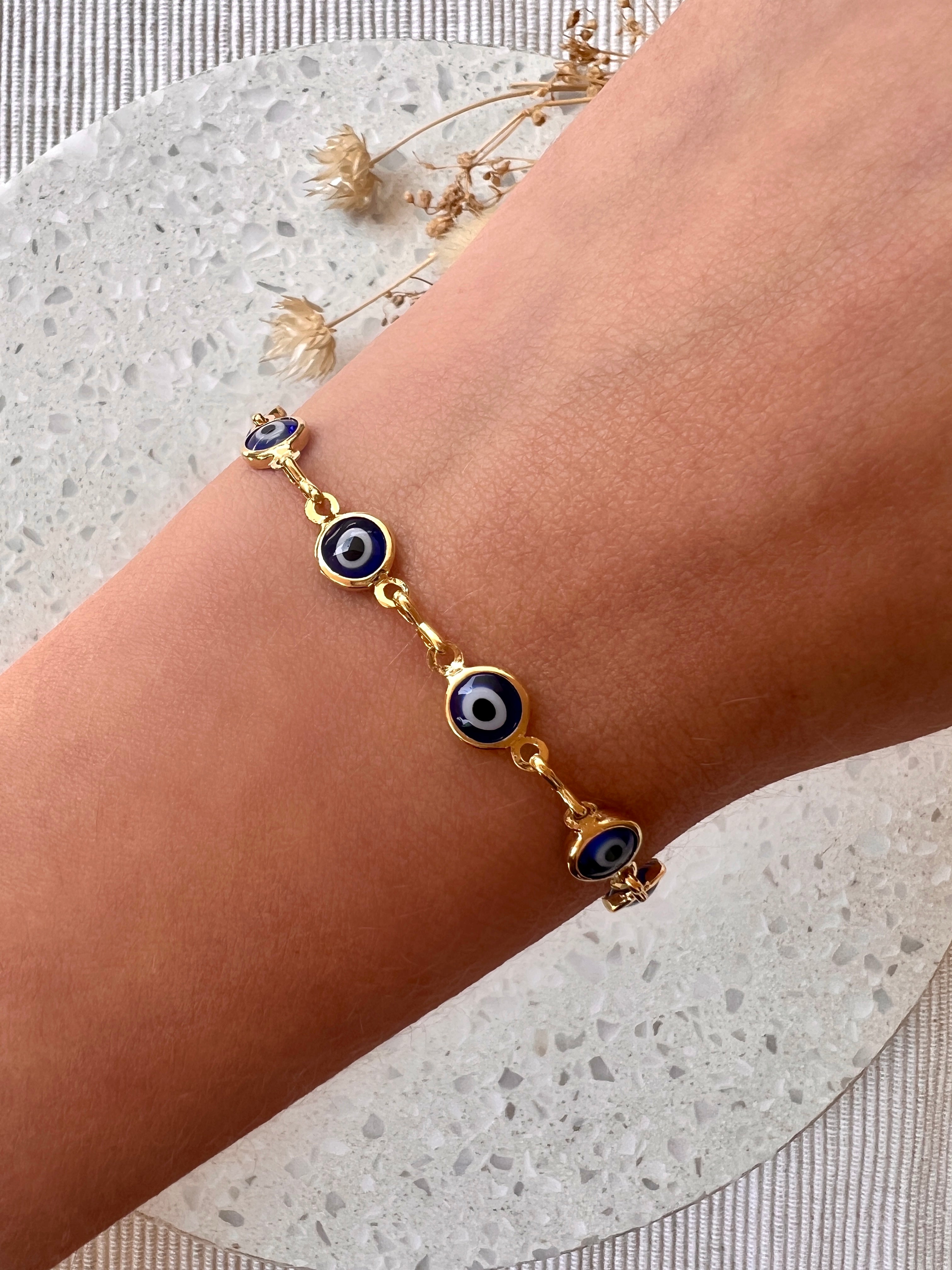 Pulsera Ojo Turco Azul