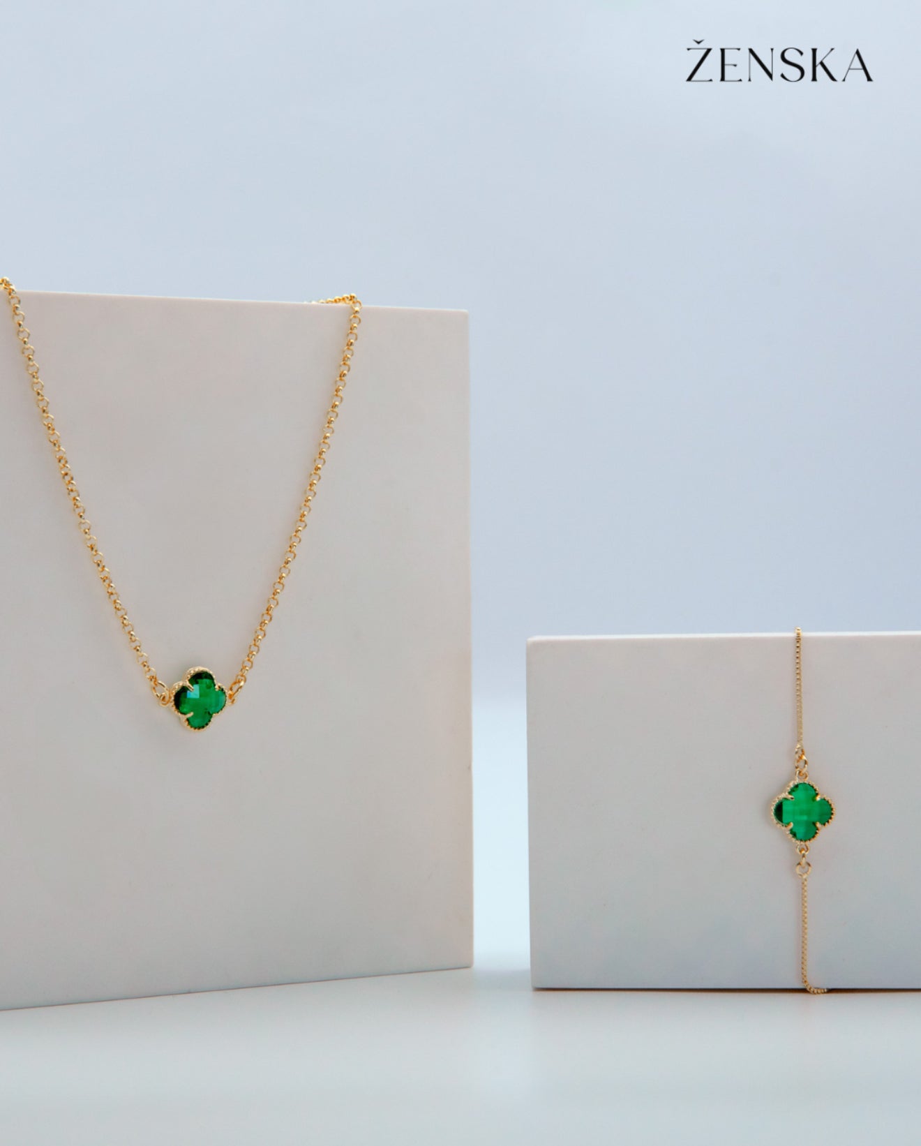 Collar Olivia Green