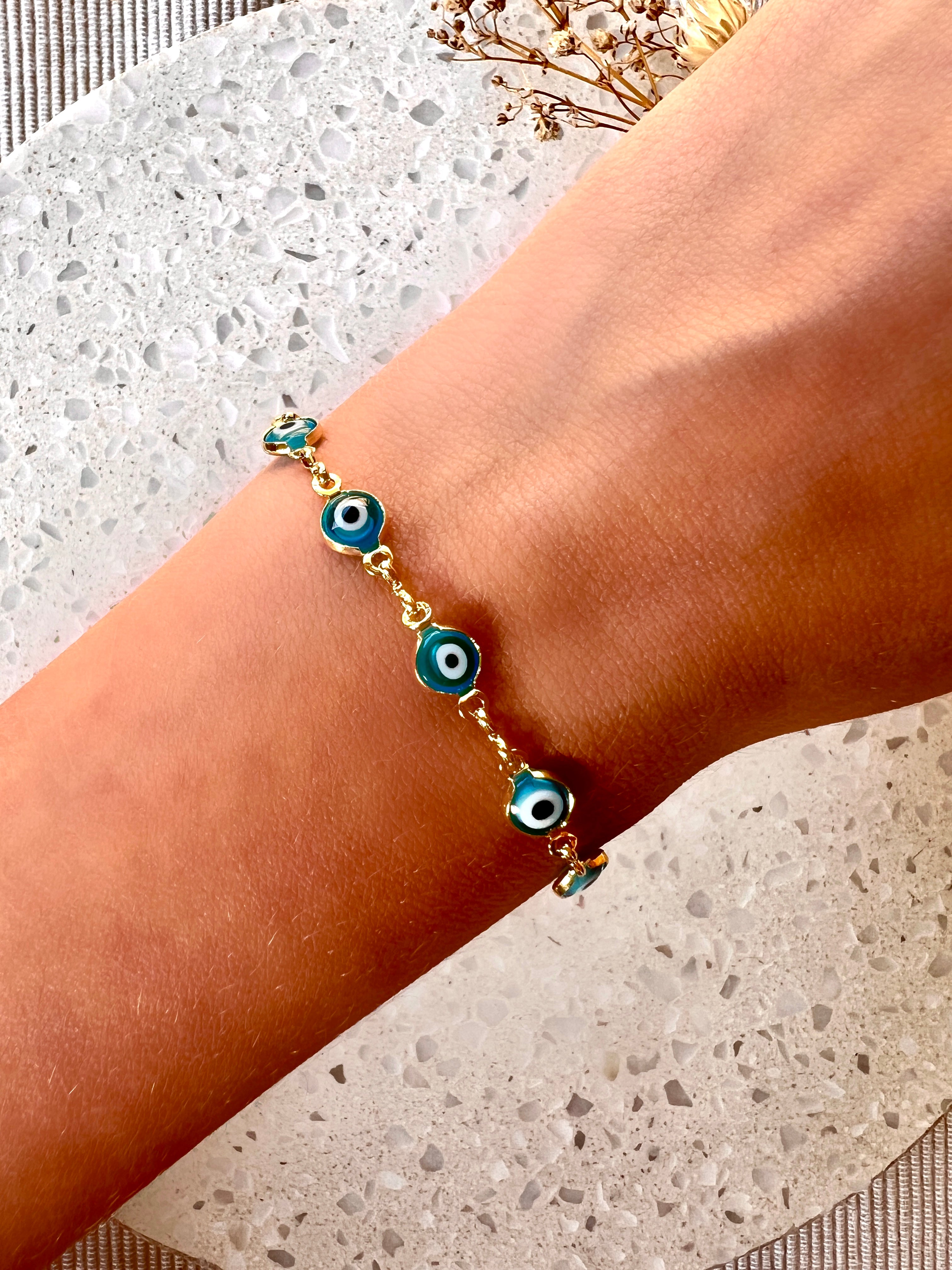 Pulsera Ojo Turco Turquesa