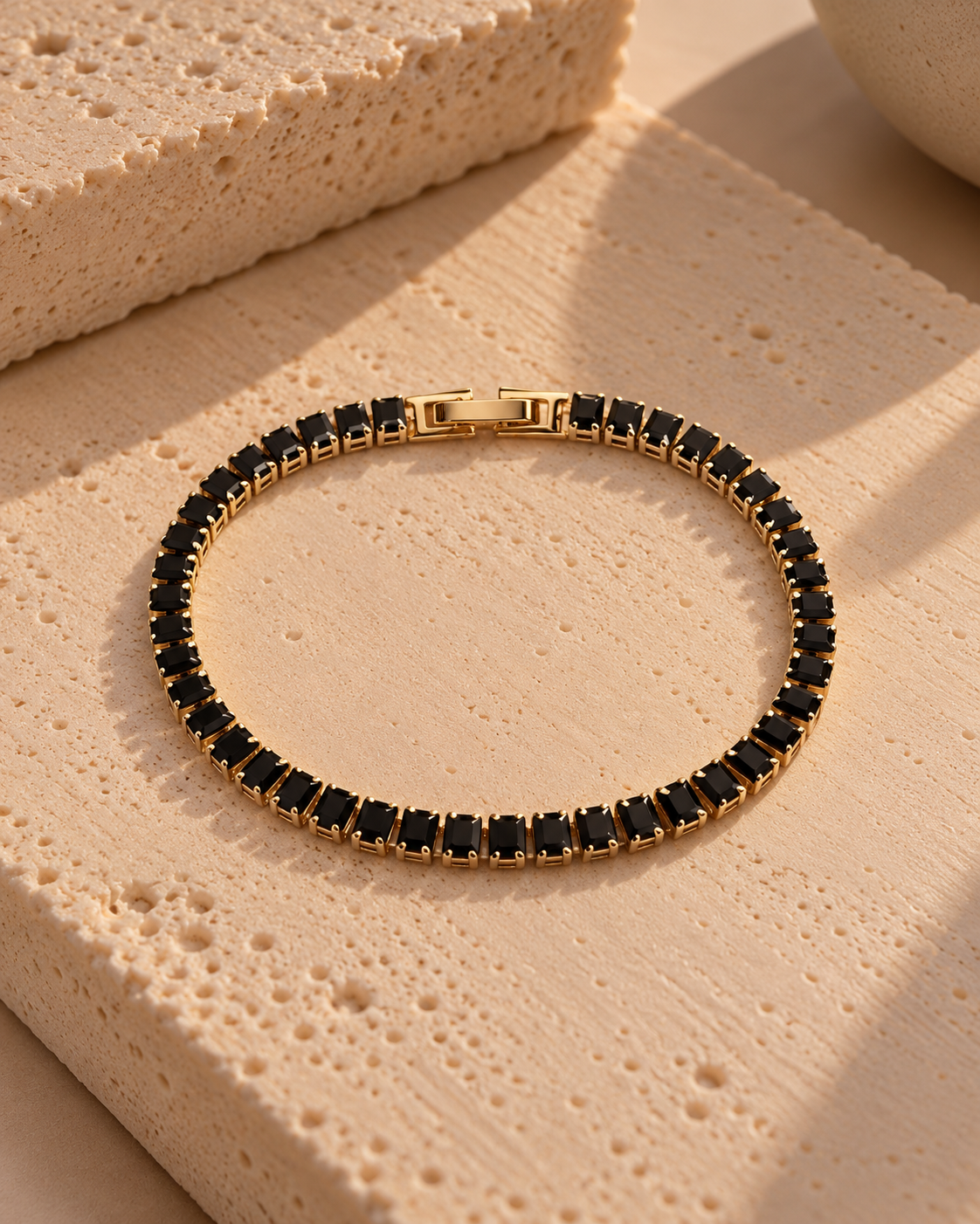 Pulsera Tennis Negra