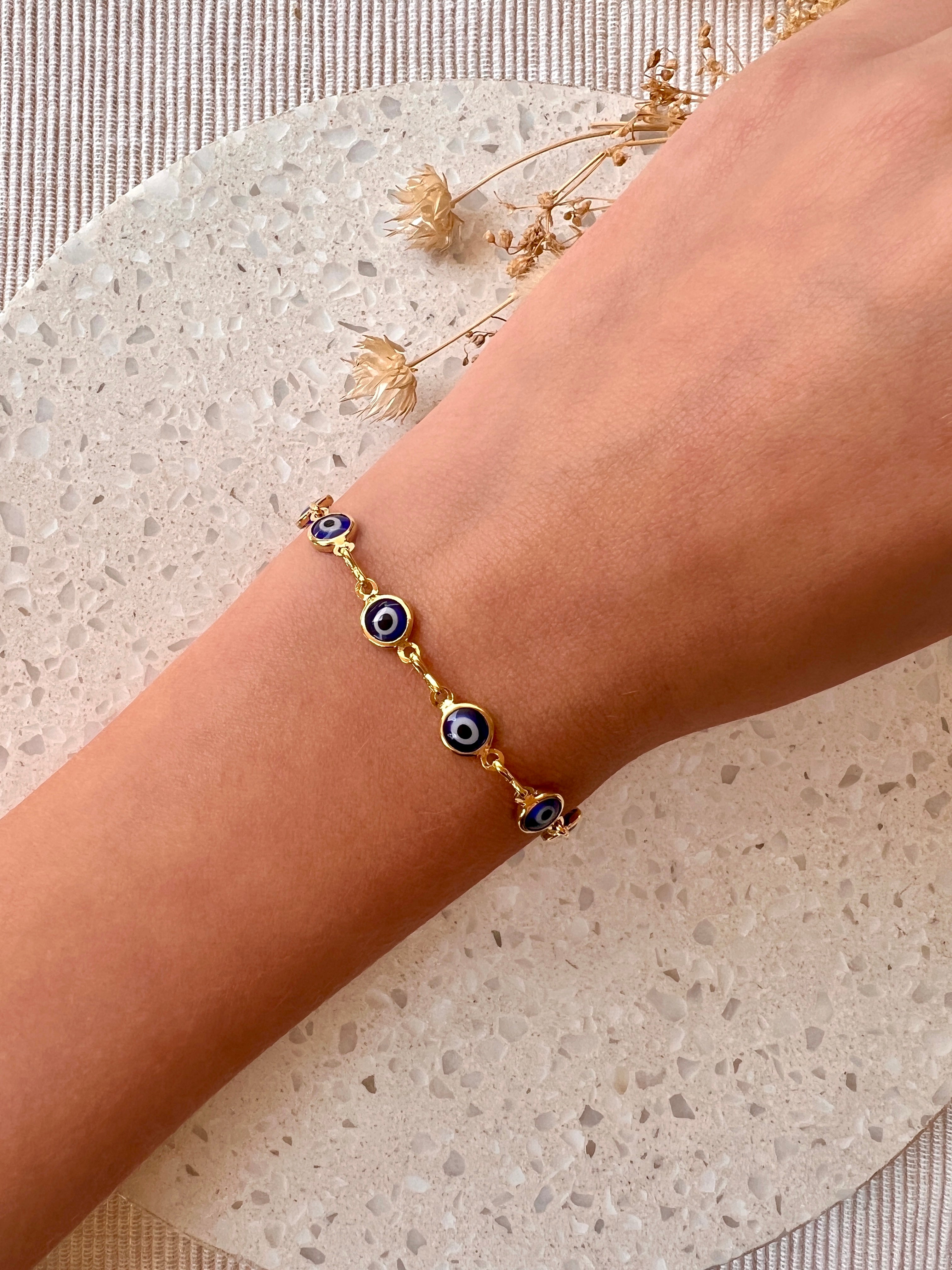 Pulsera Ojo Turco Azul